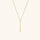 Allison Gold Bar Necklace